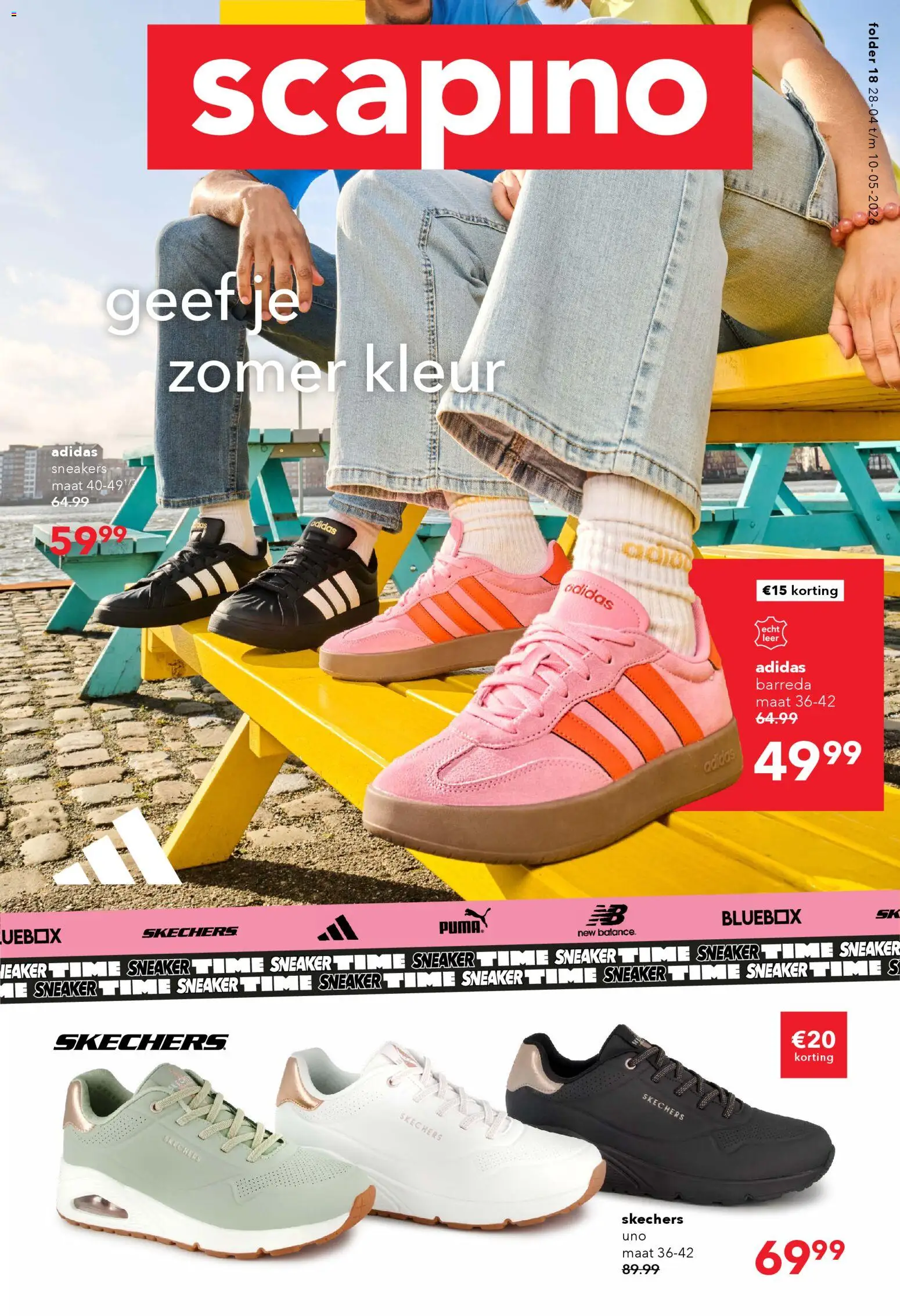 Voorbeeld van Scapino folder van winkel Scapino geldig vanaf 28-04-2026 - Sneakers