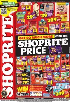 Preview of Shoprite flyer valid from 29/01/2026
