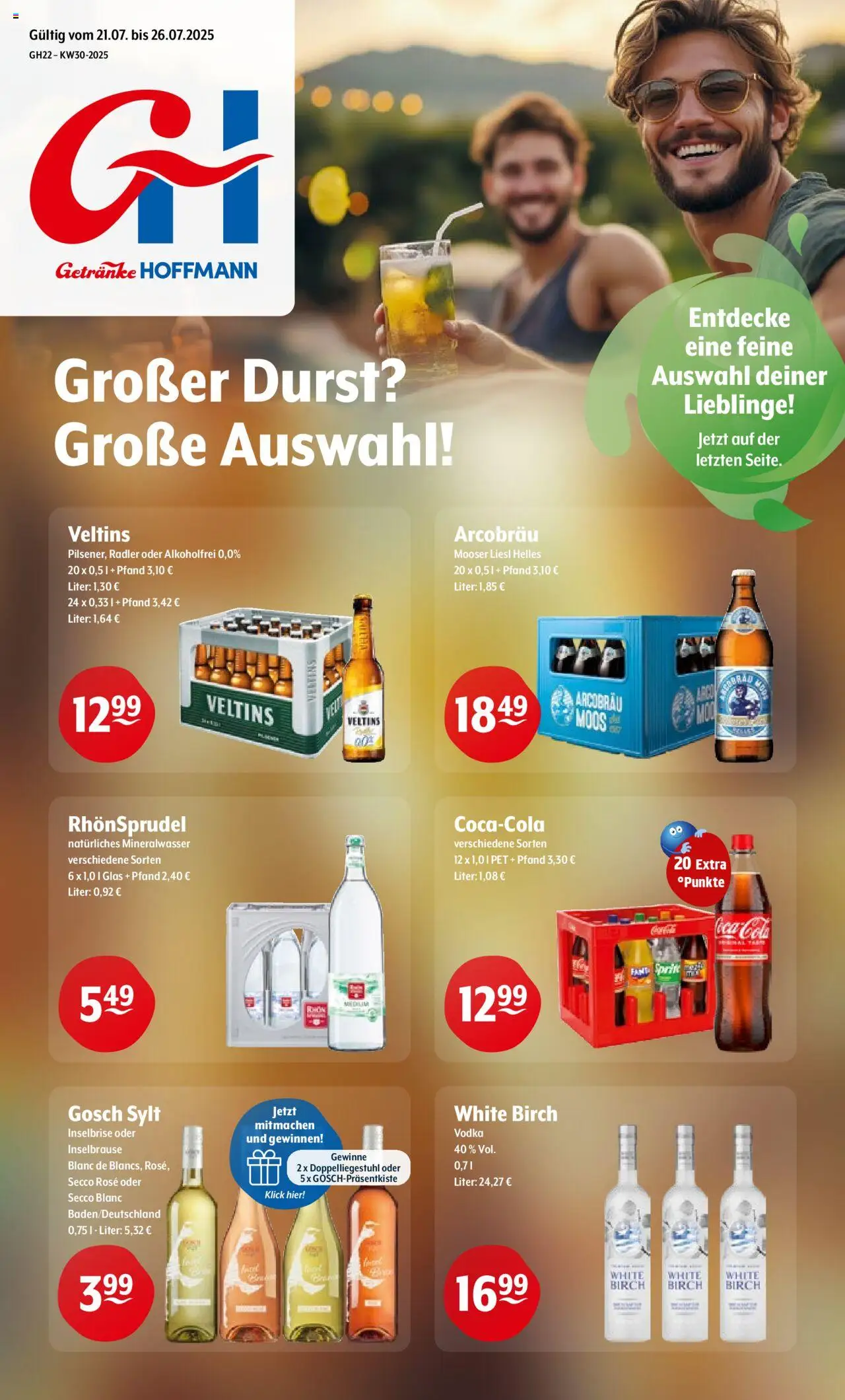 Getränke Hoffmann Prospekt (vom 21.07.2025 - 26.07.2025)