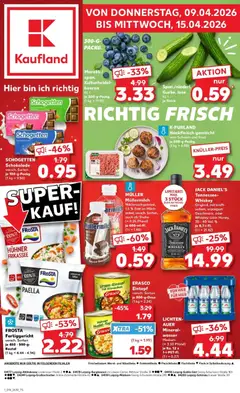 Vorschau von dem Prospekt des Geschäftes Kaufland, gültig ab dem 08.04.2026