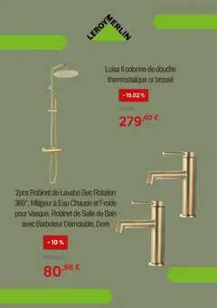Prévisualisation de Catalogue du magasin Leroy Merlin formulaire valide 03/12/2025 | Page: 7