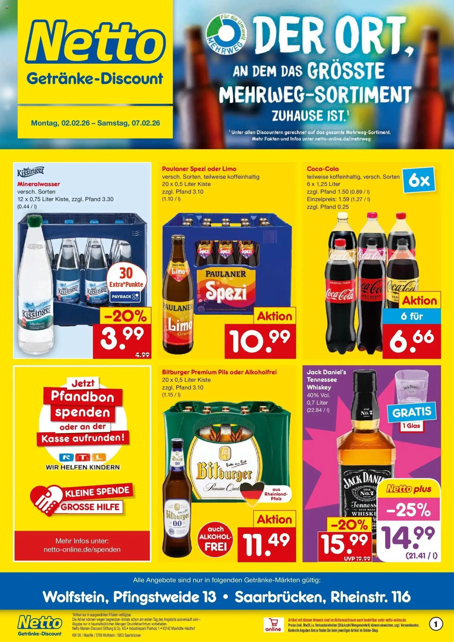 Vorschau von dem Prospekt des Geschäftes Netto Marken-Discount, gültig ab dem 02.02.2026
