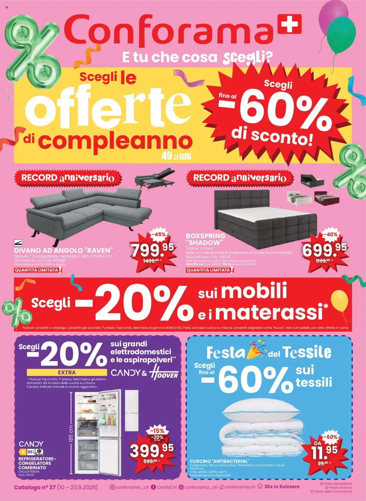 Conforama Aktionen IT ab 10.09.2025 - Seitennummer 1