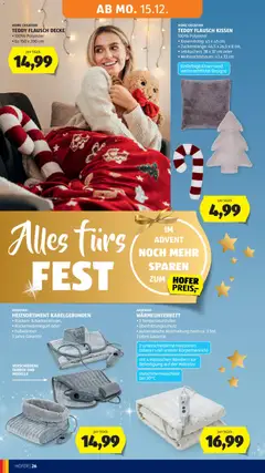 Vorschau der Angebote: Hofer Flugblatt gültig ab 12.12.2025 | Seite: 38