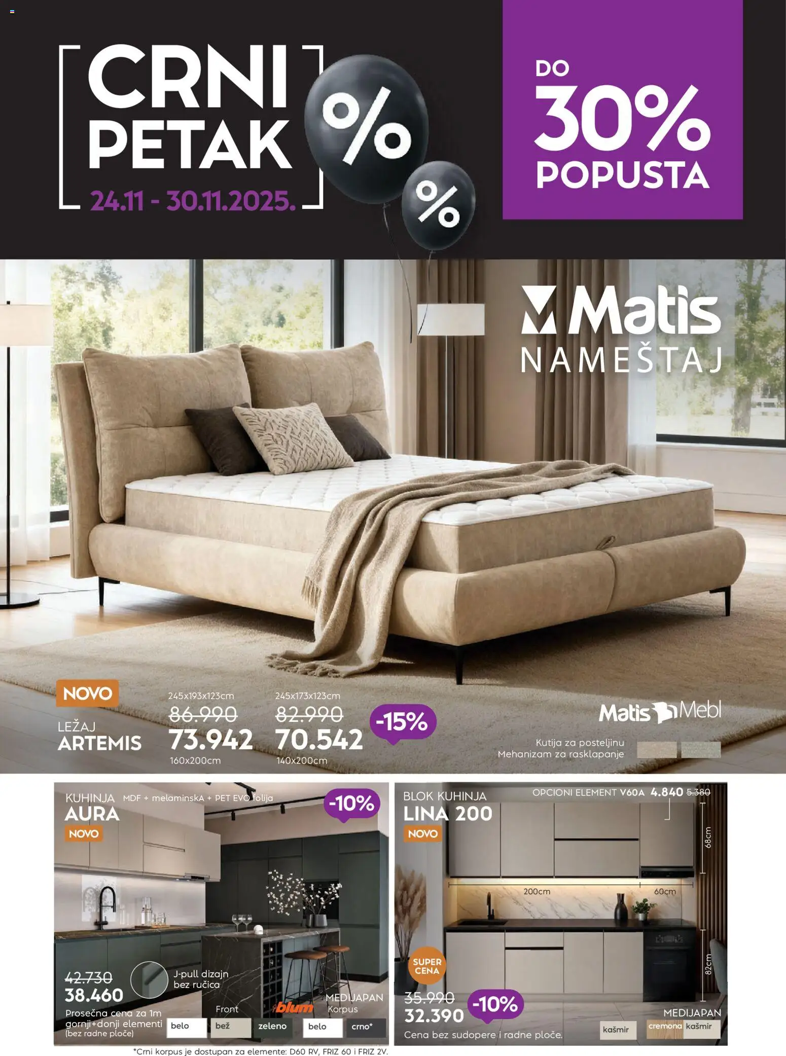 Pregled Matis kataloga - važi od 24.11.2025