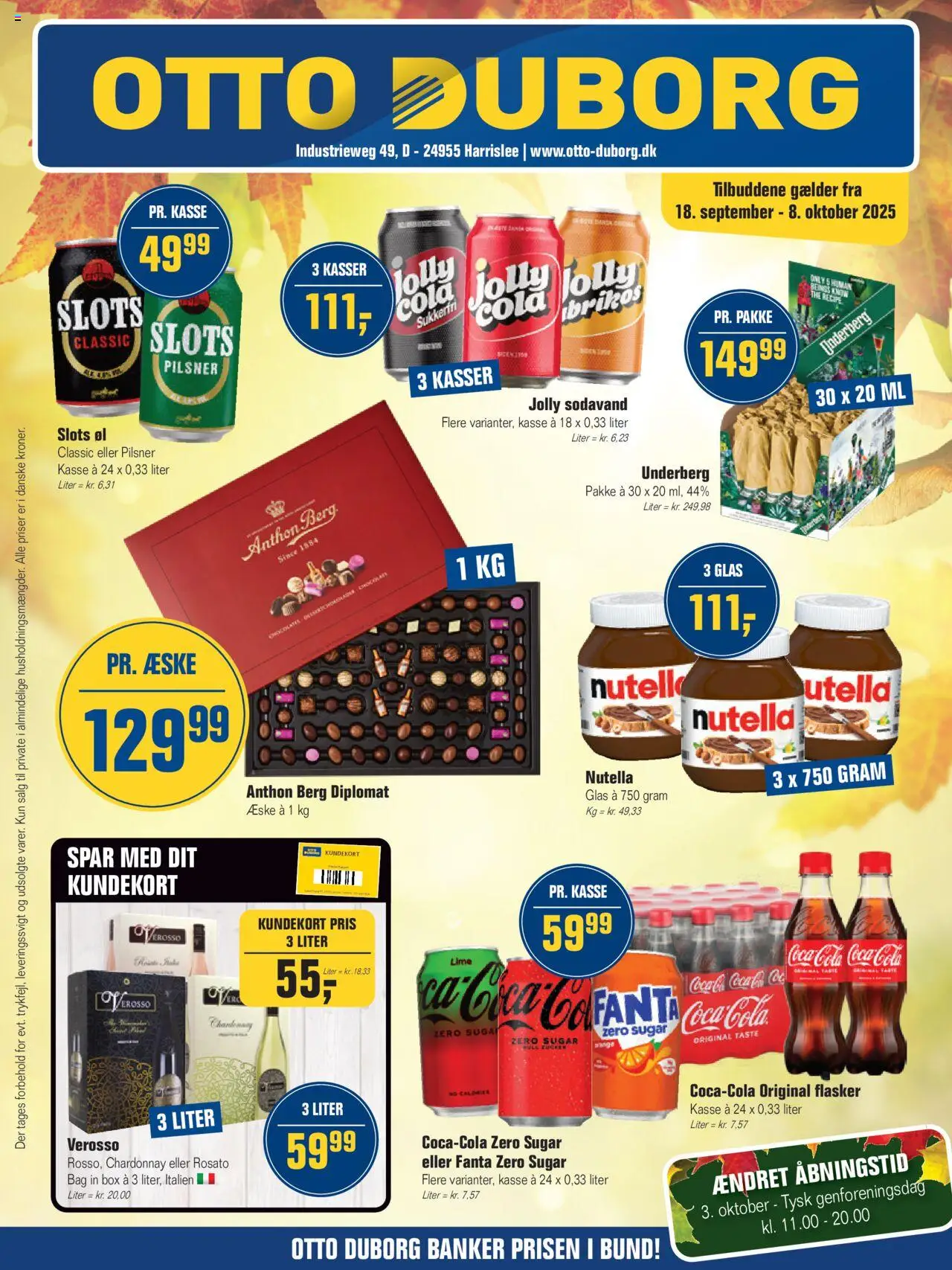 Eksempel på tilbudsavis Tilbudsavis fra butik Otto Duborg gyldig fra 18/09/2025