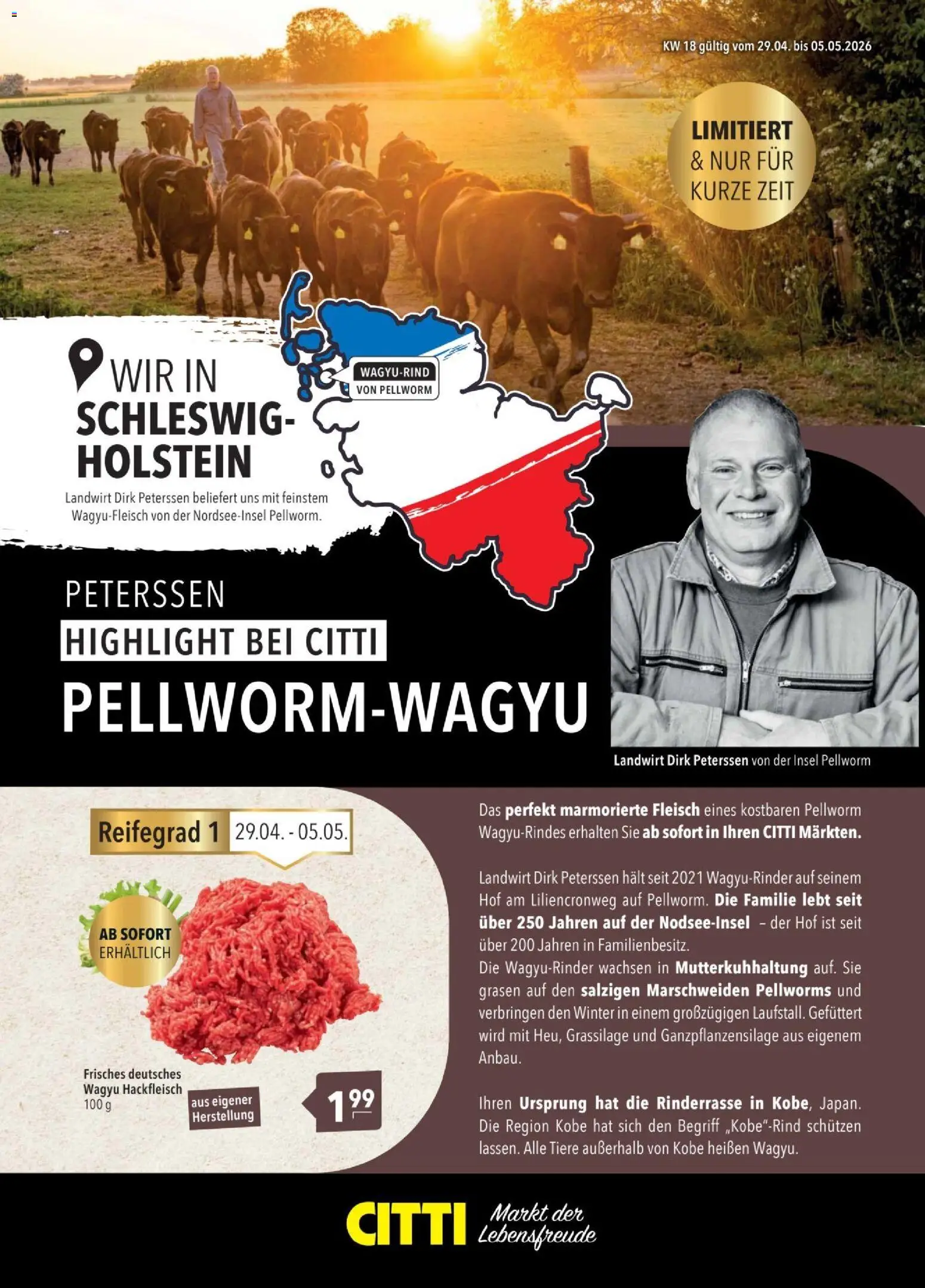 Eksempel på tilbudsavis CITTI - Wagyu fra butik CITTI gyldig fra 29/04/2026