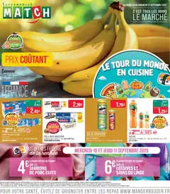 Prévisualisation de C'est tous les jours le marché du magasin Match Supermarché formulaire valide 09/09/2025