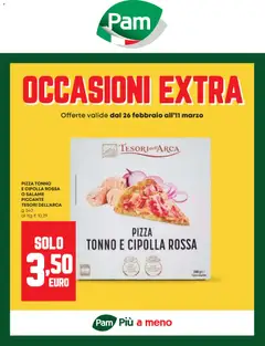 Anteprima dell'opuscolo Volantino Occasioni Extra dal negozio PAM valido da 26/02/2026