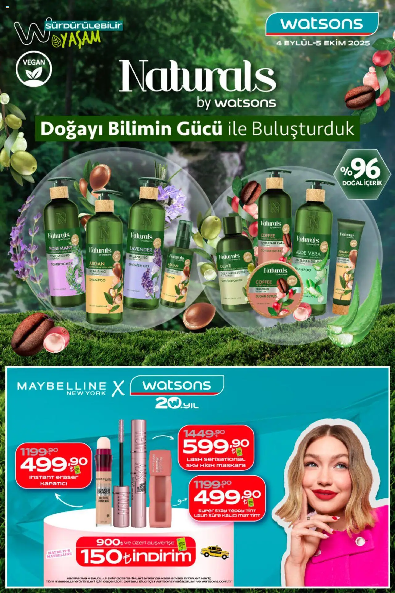 Watsons Katalog (04 Eylül 2025 - 05 Ekim 2025) - Sayfa numarası 1