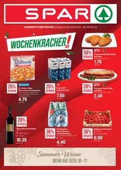 Vorschau des Merkblatts SPAR aktionen vom Shop SPAR gültig von 30.04.2026 bis 06.05.2026