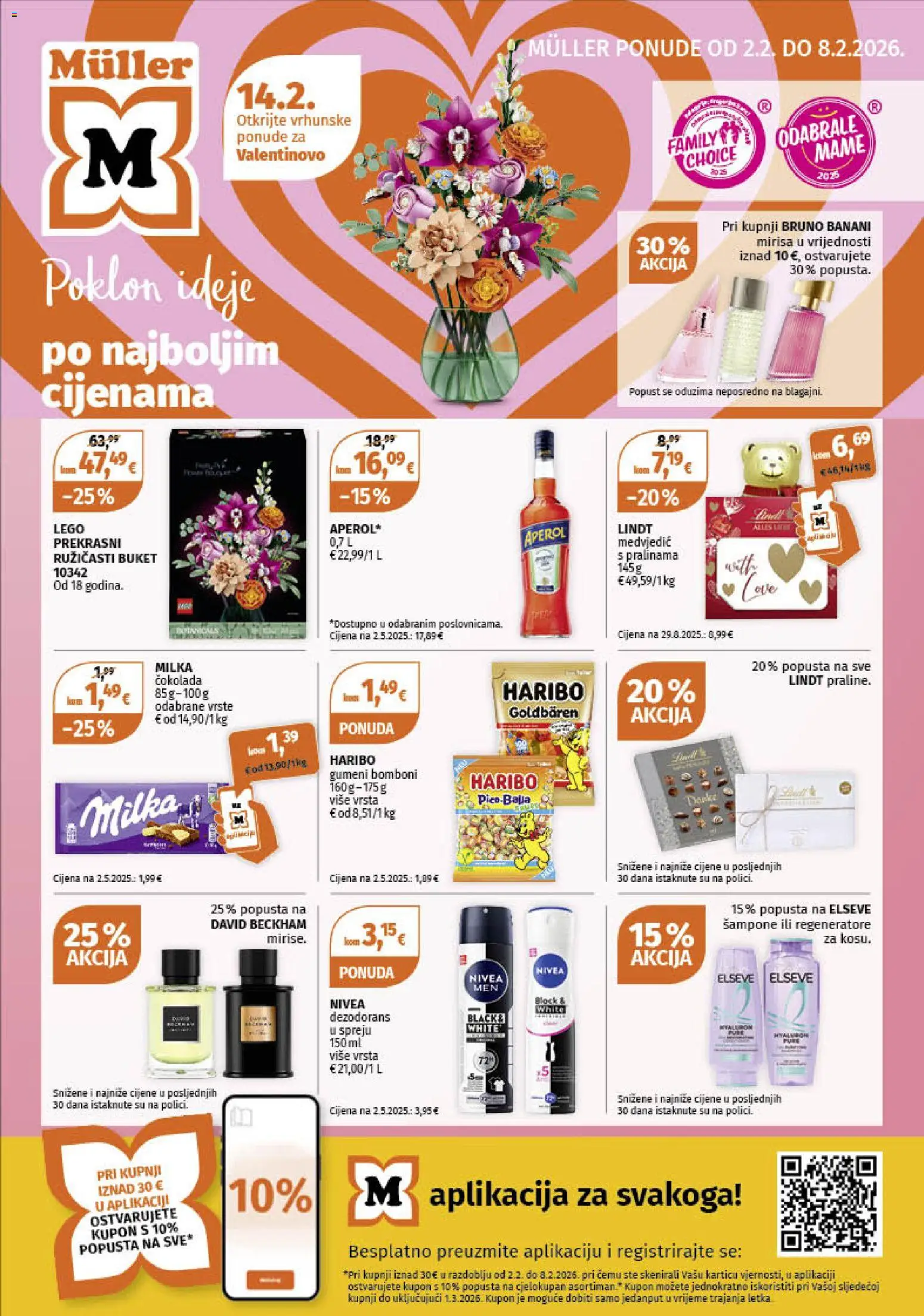Pregled letka Štediti je zabavno trgovine Müller vrijedi od 02.02.2026