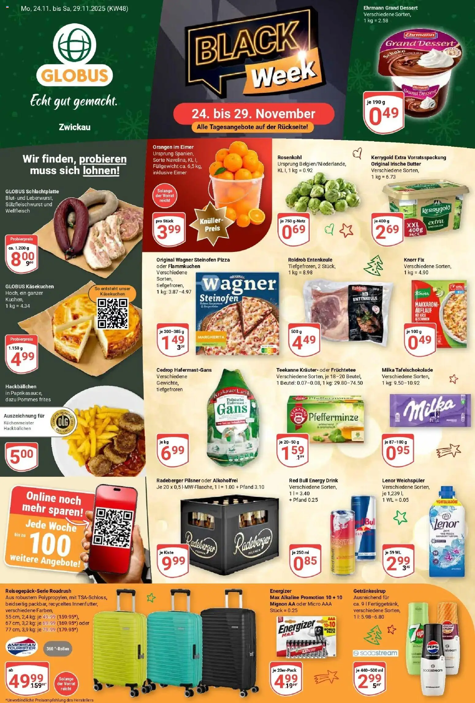 Vorschau von dem Prospekt des Geschäftes Globus, gültig ab dem 23.11.2025