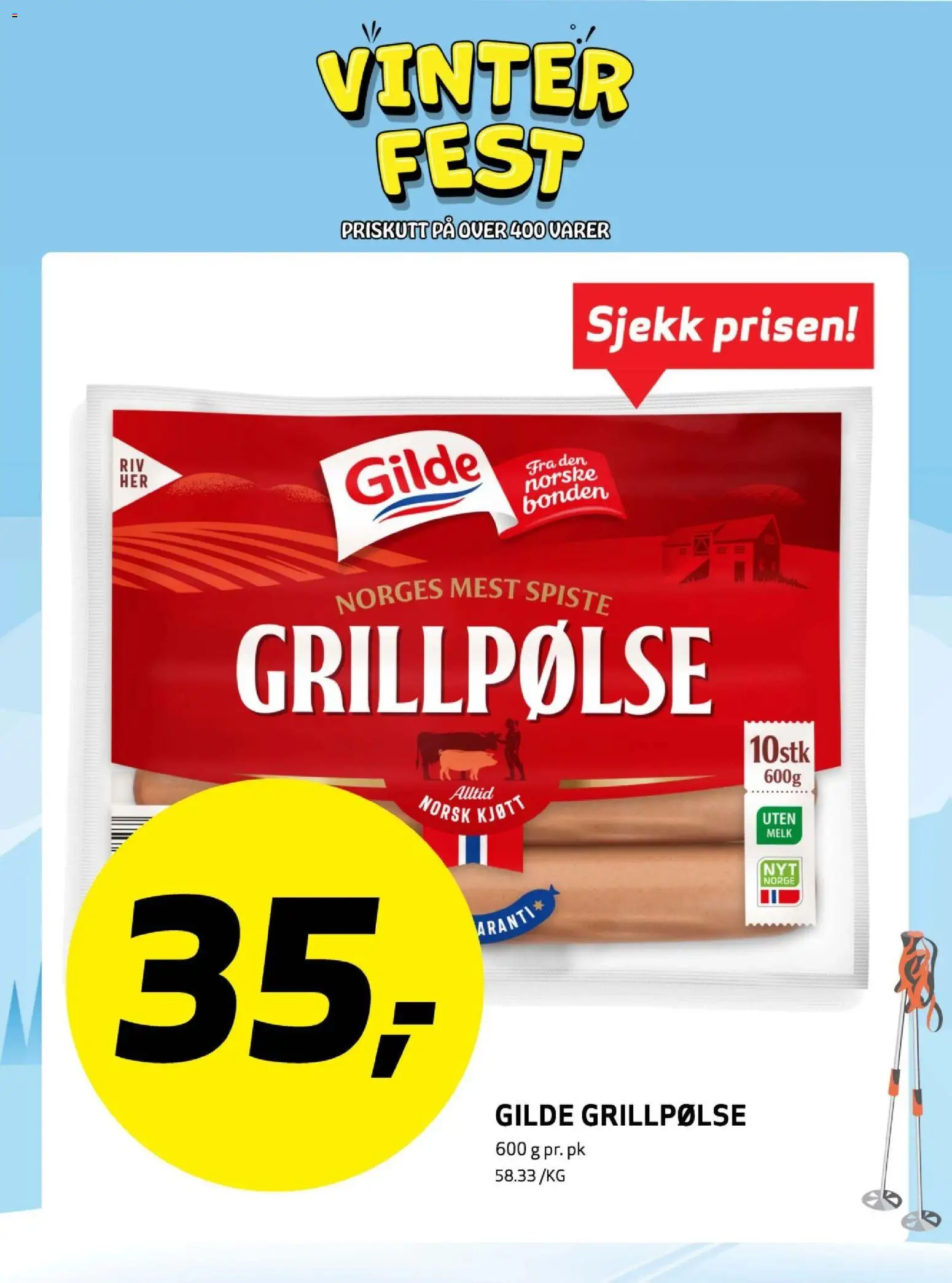 Forhåndsvis Vinter Fest fra butikk Bunnpris gyldig fra 26/02/2026