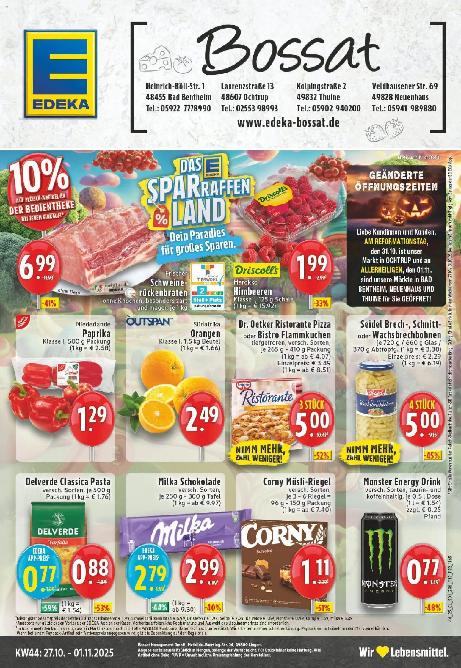 EDEKA Prospekt ab 26.10.2025 - Prospekt Ochtrup Online