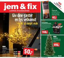 Eksempel på tilbudsavis Tilbudsavis fra butik Jem & fix gyldig fra 30/11/2025