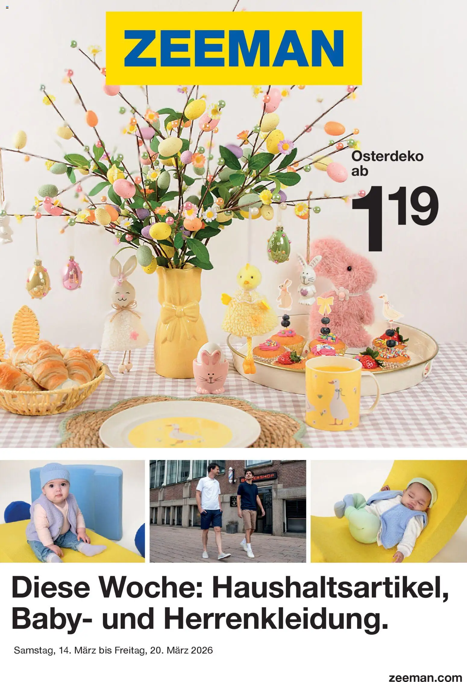 Vorschau von dem Prospekt des Geschäftes Zeeman, gültig ab dem 14.03.2026