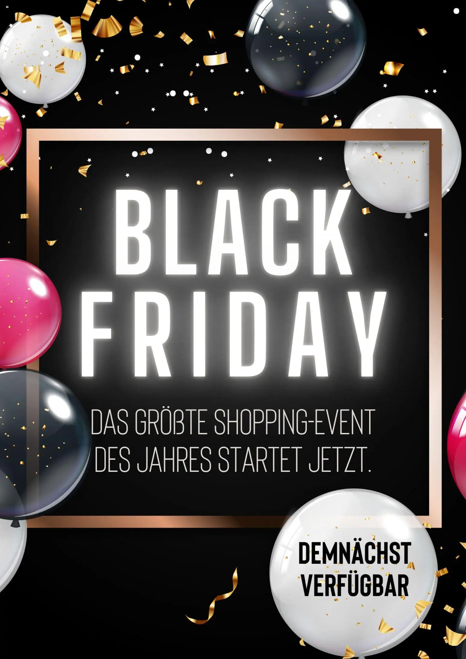 Vorschau der Angebote: Kaufland Black Friday Ankündigung gültig ab 05.11.2025