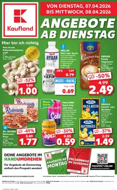 Vorschau von dem Prospekt des Geschäftes Kaufland, gültig ab dem 07.04.2026