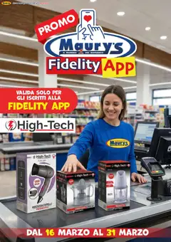 Anteprima dell'opuscolo Maury's volantino Fidelity App dal negozio Maury's valido da 16/03/2026
