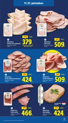 Lidl - Black Friday megtekintése, amely érvényes 2025.11.20.-től | Oldal: 37
