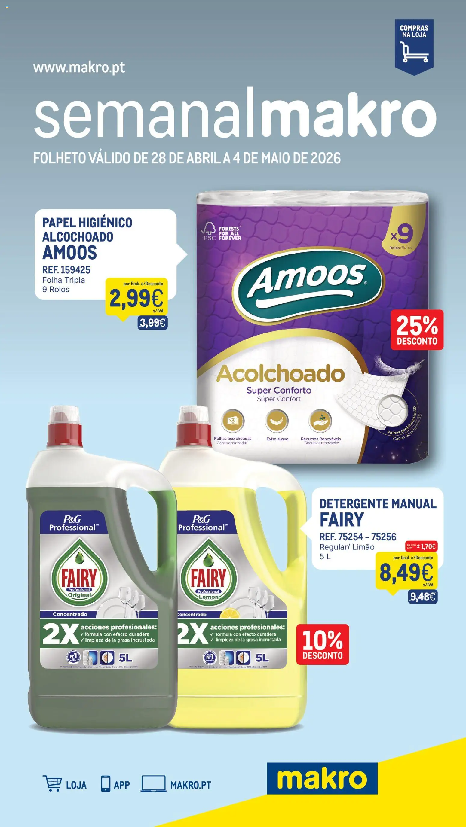 Pré-visualização do folheto da loja Makro válida a partir de 28/04/2026
