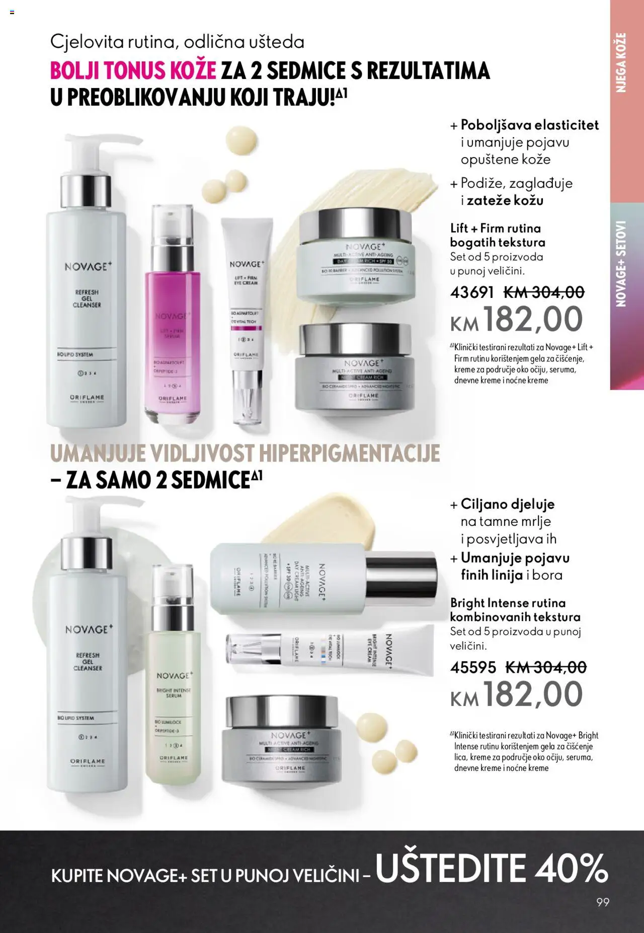 Pregled letka Katalog trgovine Oriflame vrijedi od 2025.10.08