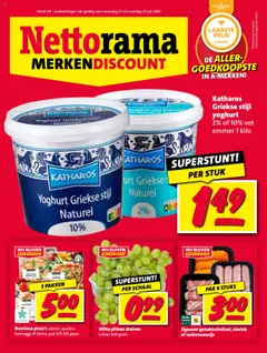 Voorbeeld van Folder van winkel Nettorama geldig vanaf 21-07-2025