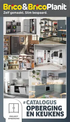 Voorbeeld van Onze opbergingcatalogus van winkel Brico Plan-it geldig vanaf 20/02/2026
