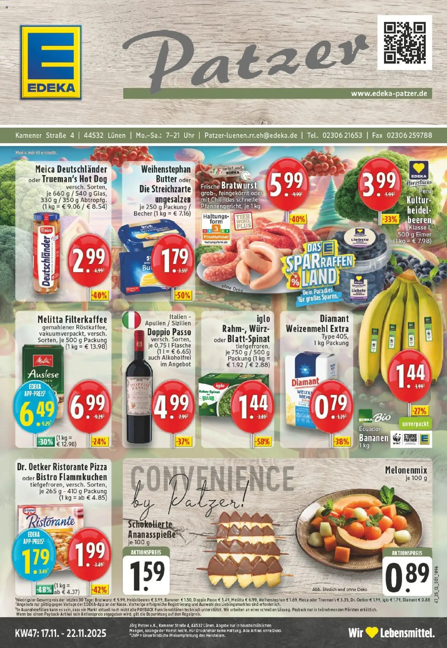 Vorschau von dem Prospekt des Geschäftes Edeka, gültig ab dem 17.11.2025