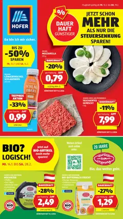 Vorschau der Angebote: Hofer Flugblatt gültig ab 13.02.2026