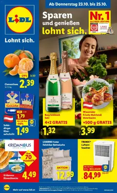 Vorschau der Angebote: Lidl Lidl: Flugblatt in deiner Nähe gültig ab 22.10.2025