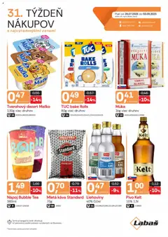 Náhľad Labaš letáku platného od 28.07.2025