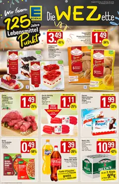 Vorschau von dem Prospekt des Geschäftes WEZ, gültig ab dem 27.10.2025