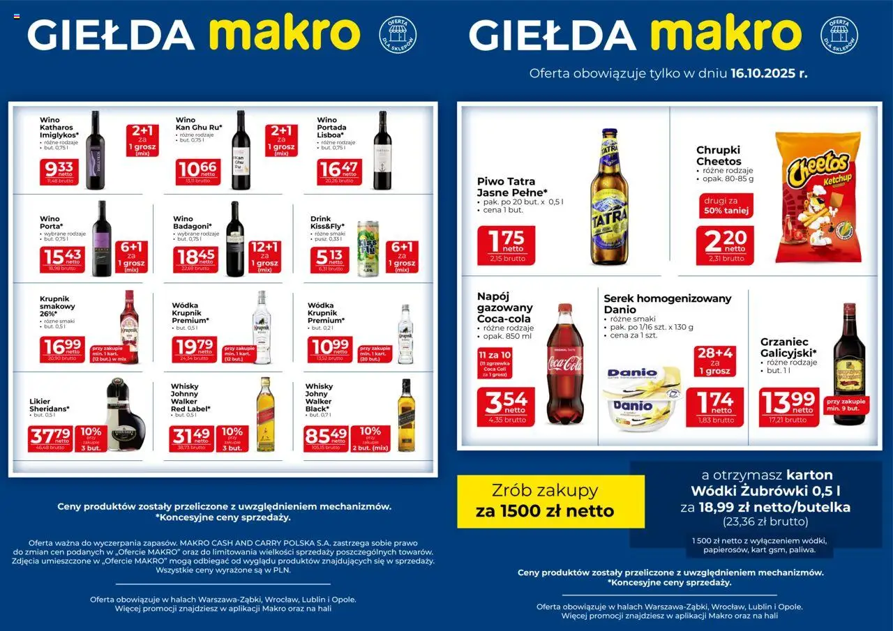 Makro Giełda od 16.10.2025 - Nowa Gazetka - Numer strony 1