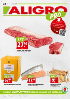 Vorschau des Merkblatts Aktionen FR vom Shop Aligro gültig von 04.08.2025 bis 09.08.2025