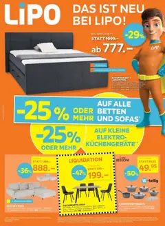 Vorschau des Merkblatts Aktionen vom Shop Lipo gültig von 19.08.2025 bis 08.09.2025