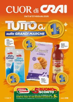 Anteprima dell'opuscolo Volantino Cuor di Crai dal negozio CRAI valido da 05/02/2026