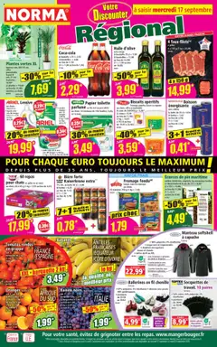 Prévisualisation de Catalogue du magasin Norma formulaire valide 17/09/2025