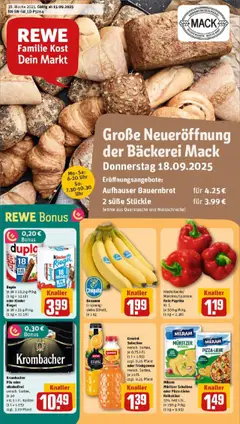 Vorschau von dem Prospekt des Geschäftes Rewe, gültig ab dem 14.09.2025