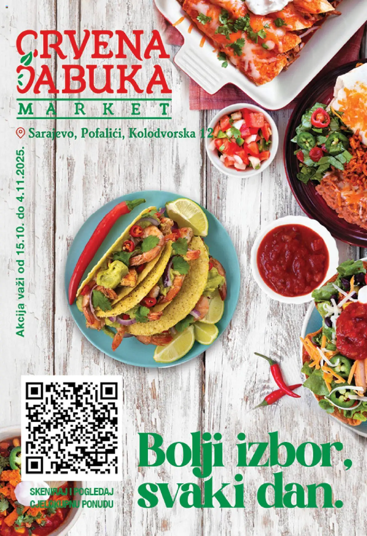 Pregled letka Katalog trgovine Crvena jabuka vrijedi od 2025.10.15