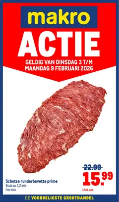 Voorbeeld van Versdeals van winkel Makro geldig vanaf 03-02-2026