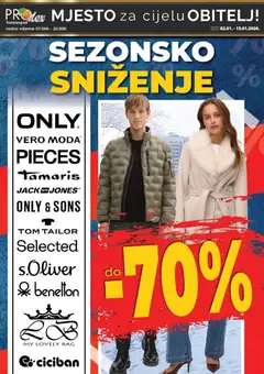 Pregled letka Katalog trgovine Prodex vrijedi od 2026.01.02