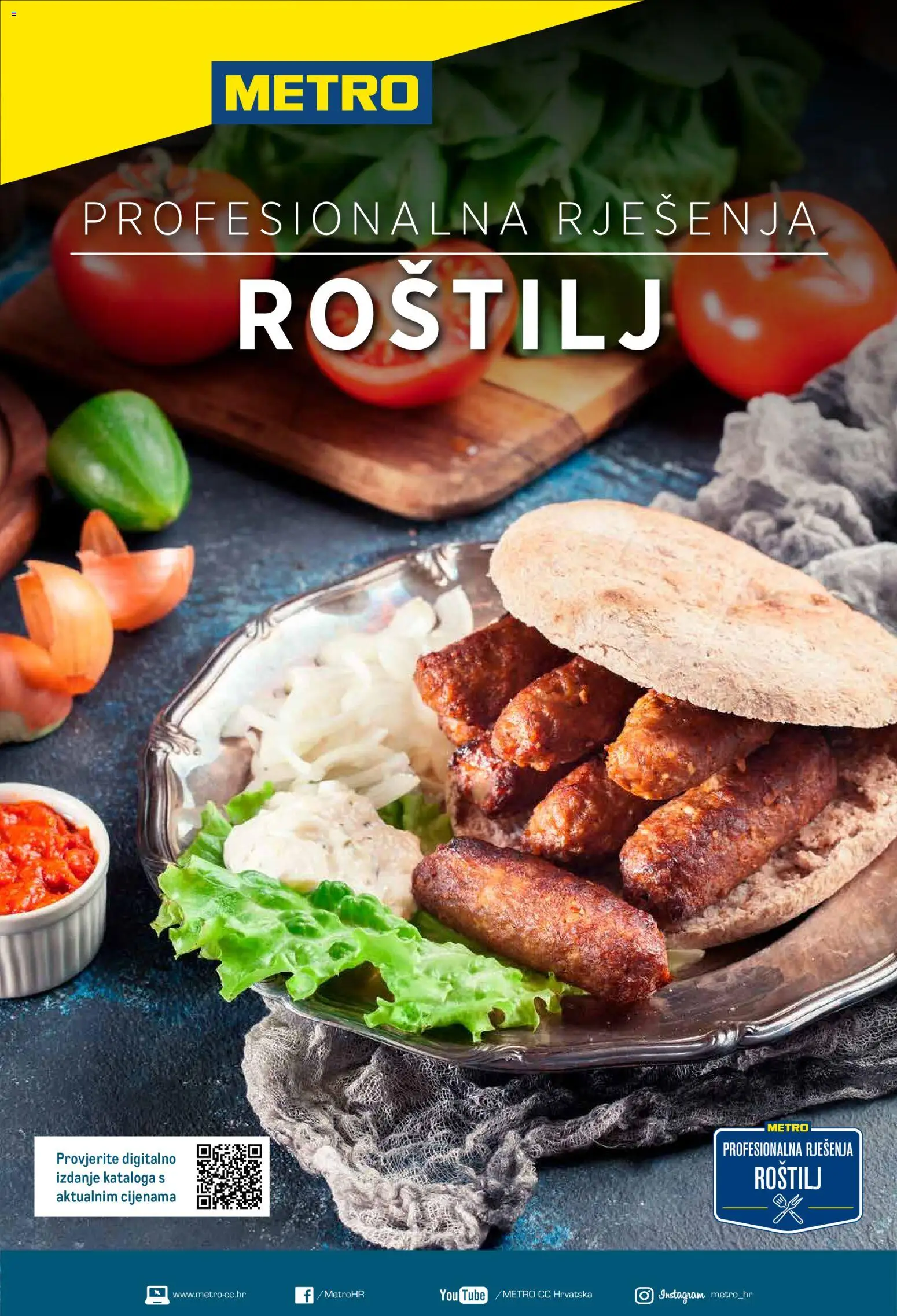 Pregled letka Metro - Poslovna rješenja - Roštilj trgovine Metro vrijedi od 05.03.2026