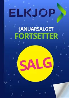 Forhåndsvis Kundeavis fra butikk Elkjøp gyldig fra 07/01/2026