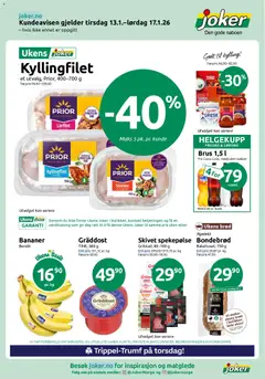 Forhåndsvis Kundeavis fra butikk Joker gyldig fra 13/01/2026