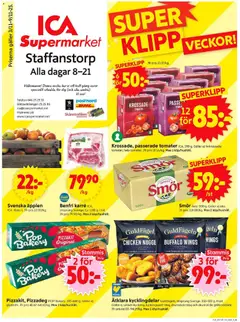 Förhandsgranska reklamblad Staffanstorp från butik ICA Supermarket gäller från 03/11/2025