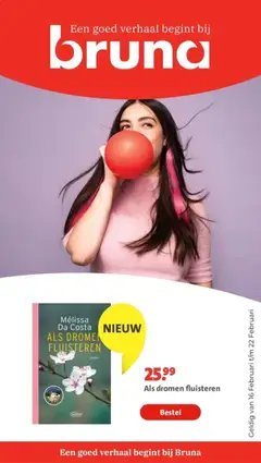 Voorbeeld van Folder van winkel Bruna geldig vanaf 16-02-2026