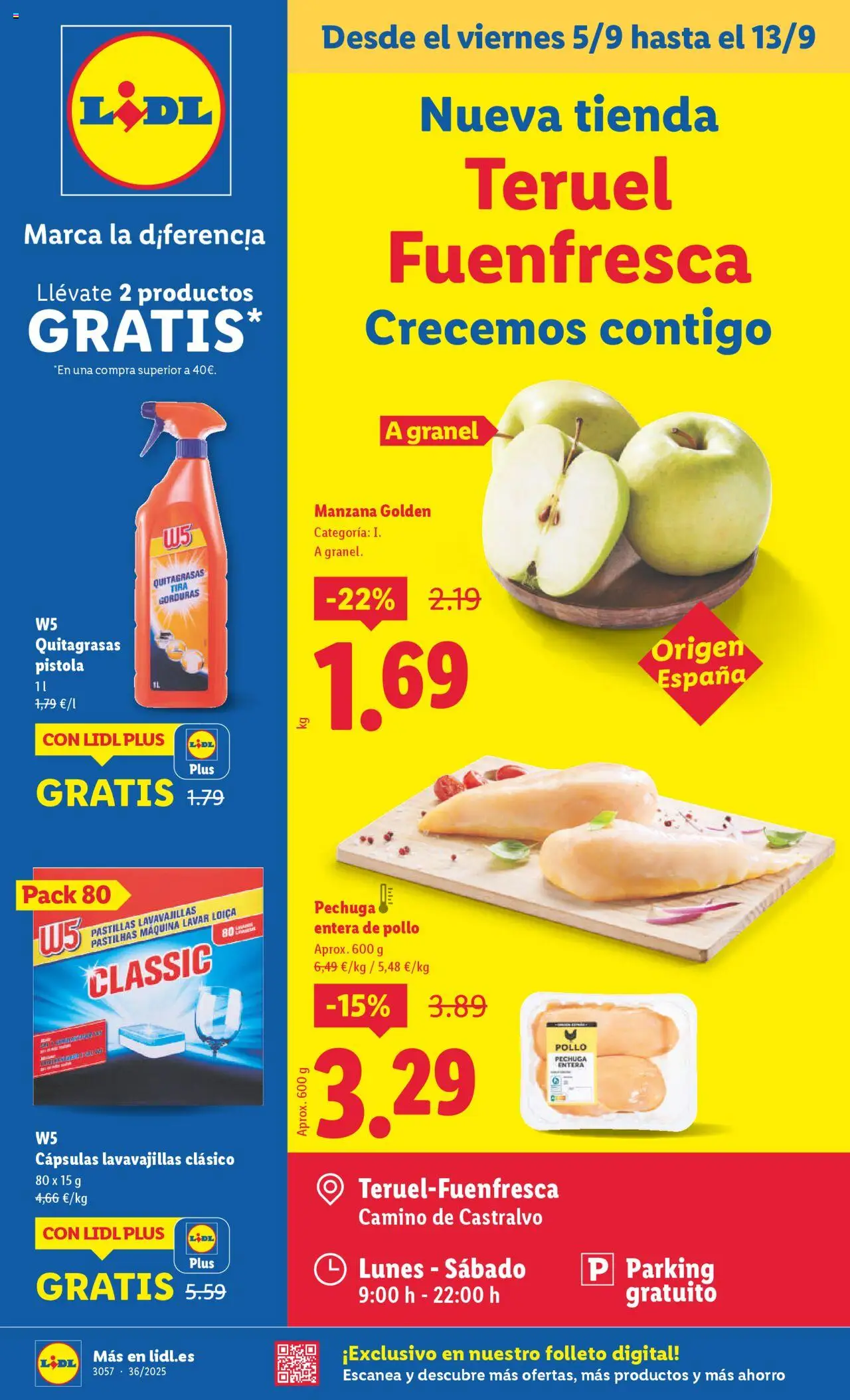 LIDL Teruel Fuenfresca del 05/09/2025 >> catálogo esta semana