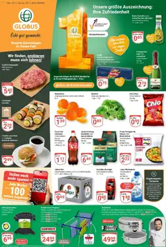 Vorschau von dem Prospekt des Geschäftes Globus, gültig ab dem 02.11.2025